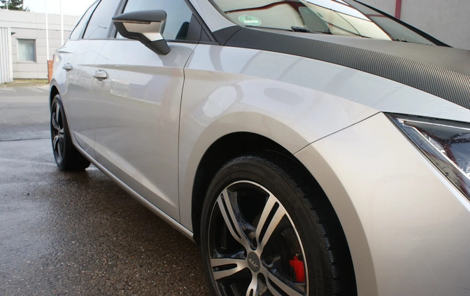 Seat Leon cena 38500 przebieg: 190000, rok produkcji 2015 z Poznań małe 529